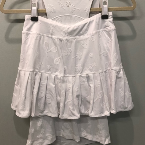 Lilly Pulitzer 2pc Tennis Taye Skirt/Kalila Tank - Picture 2 of 12